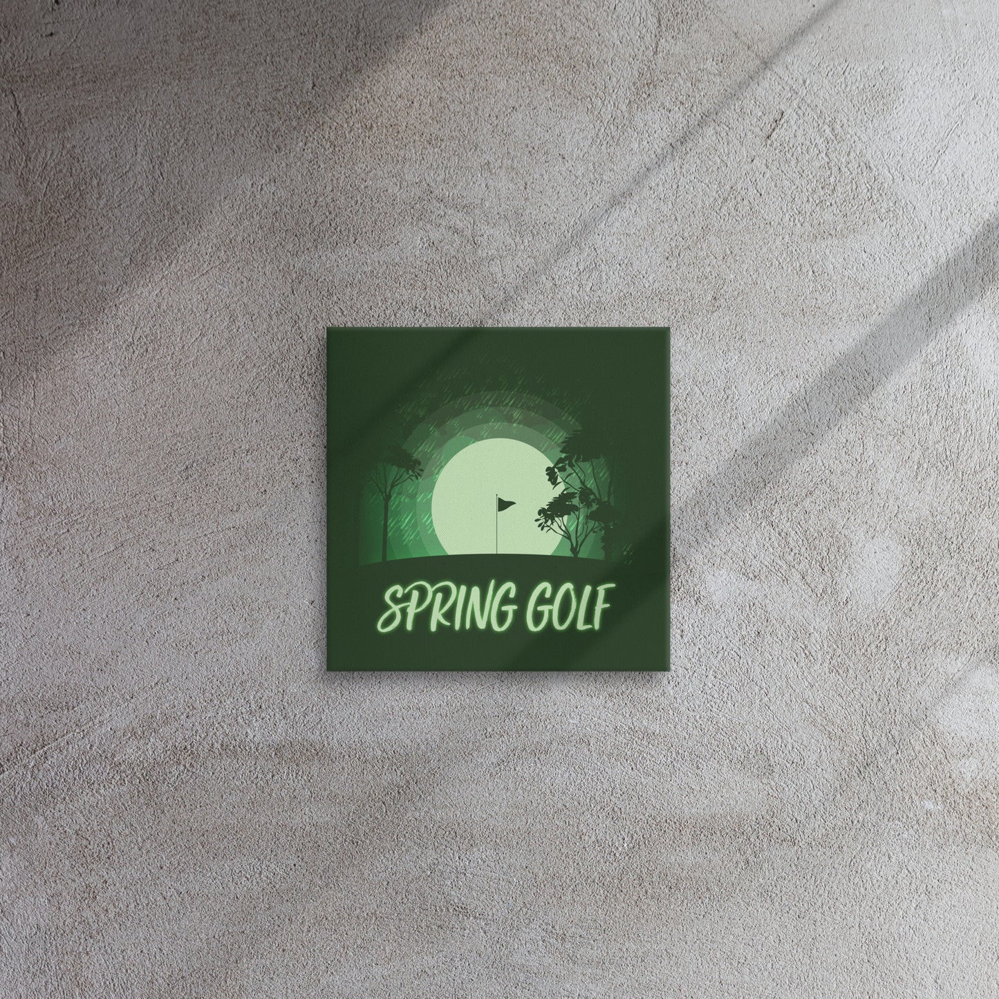 Spring Golf Thin canvas