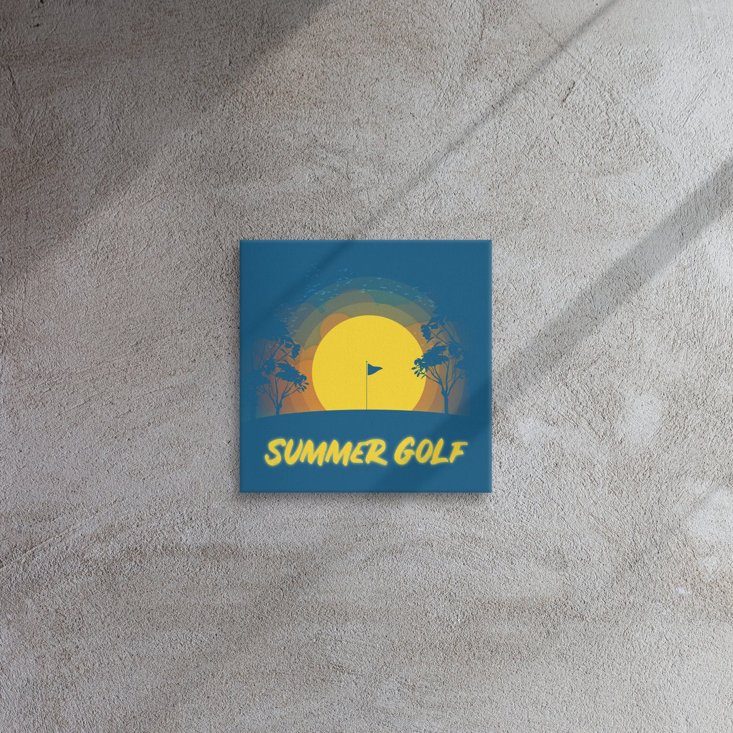 Summer Golf Thin canvas