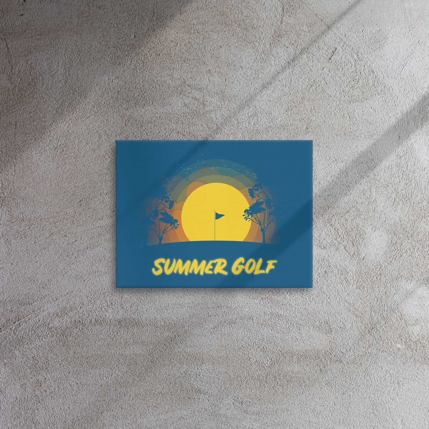 Summer Golf Thin canvas