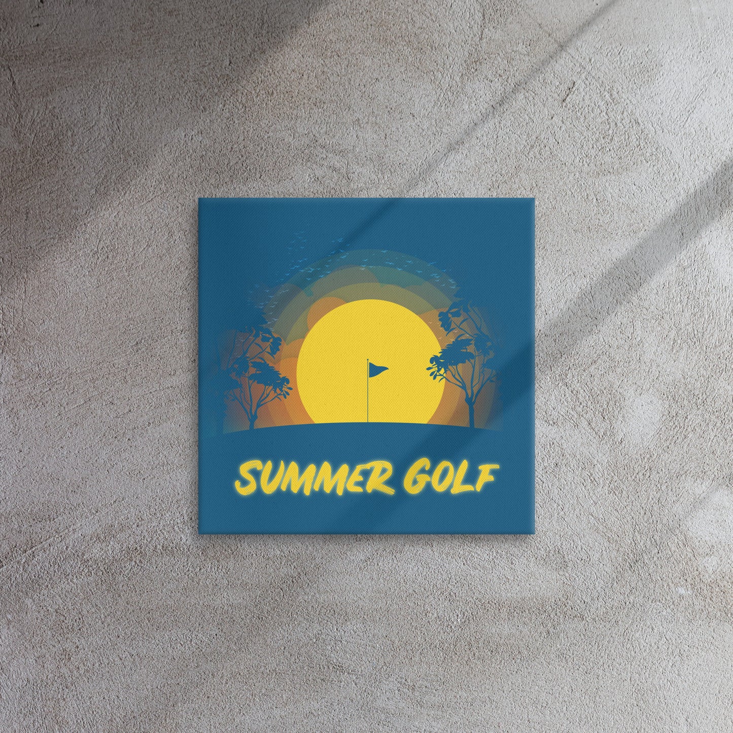 Summer Golf Thin canvas