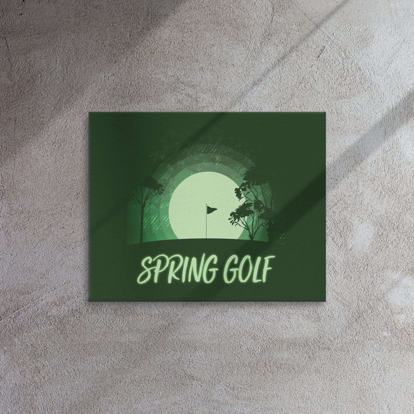 Spring Golf Thin canvas