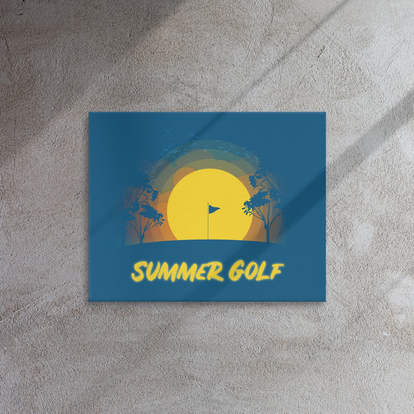 Summer Golf Thin canvas