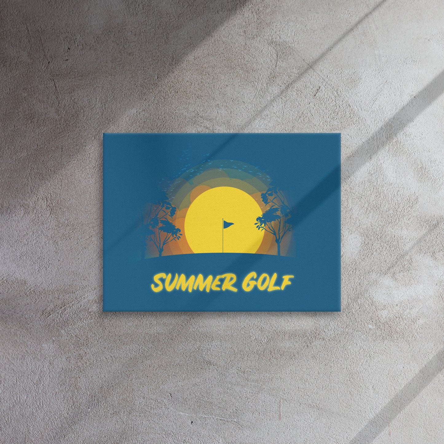 Summer Golf Thin canvas