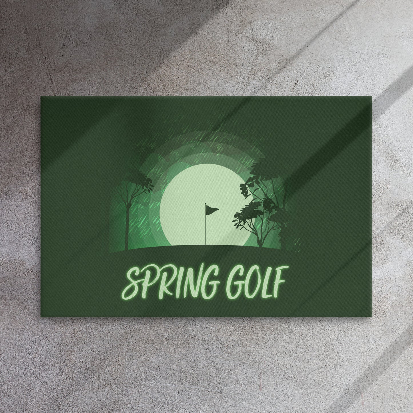 Spring Golf Thin canvas