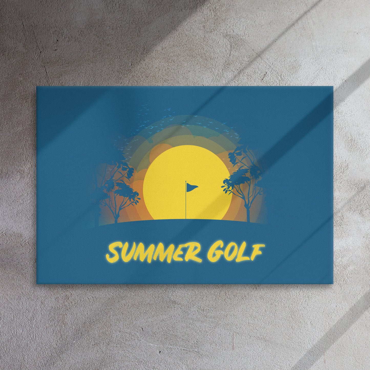 Summer Golf Thin canvas