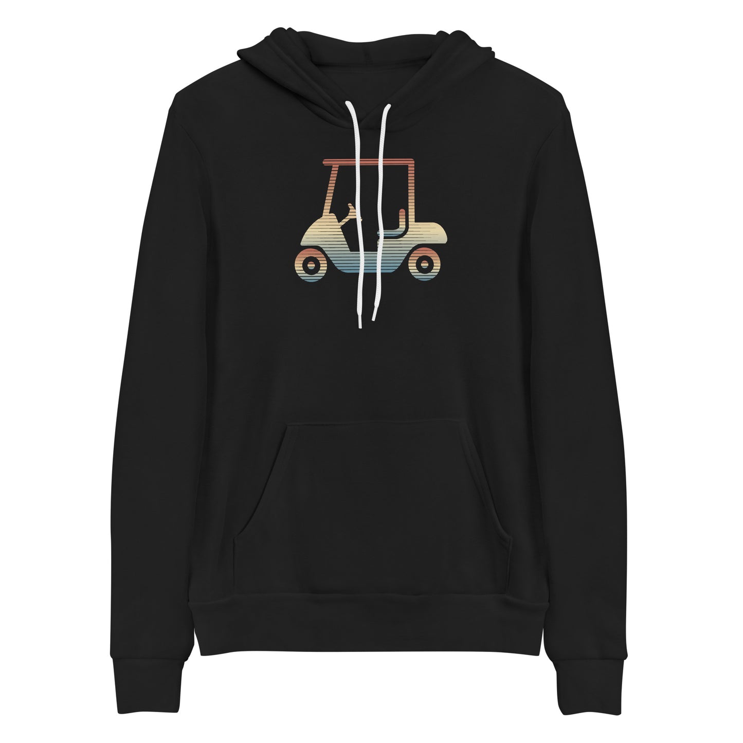 Sunset Golf Cart Unisex Hoodie