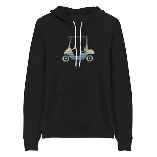 Sunrise Golf Cart Unisex Hoodie