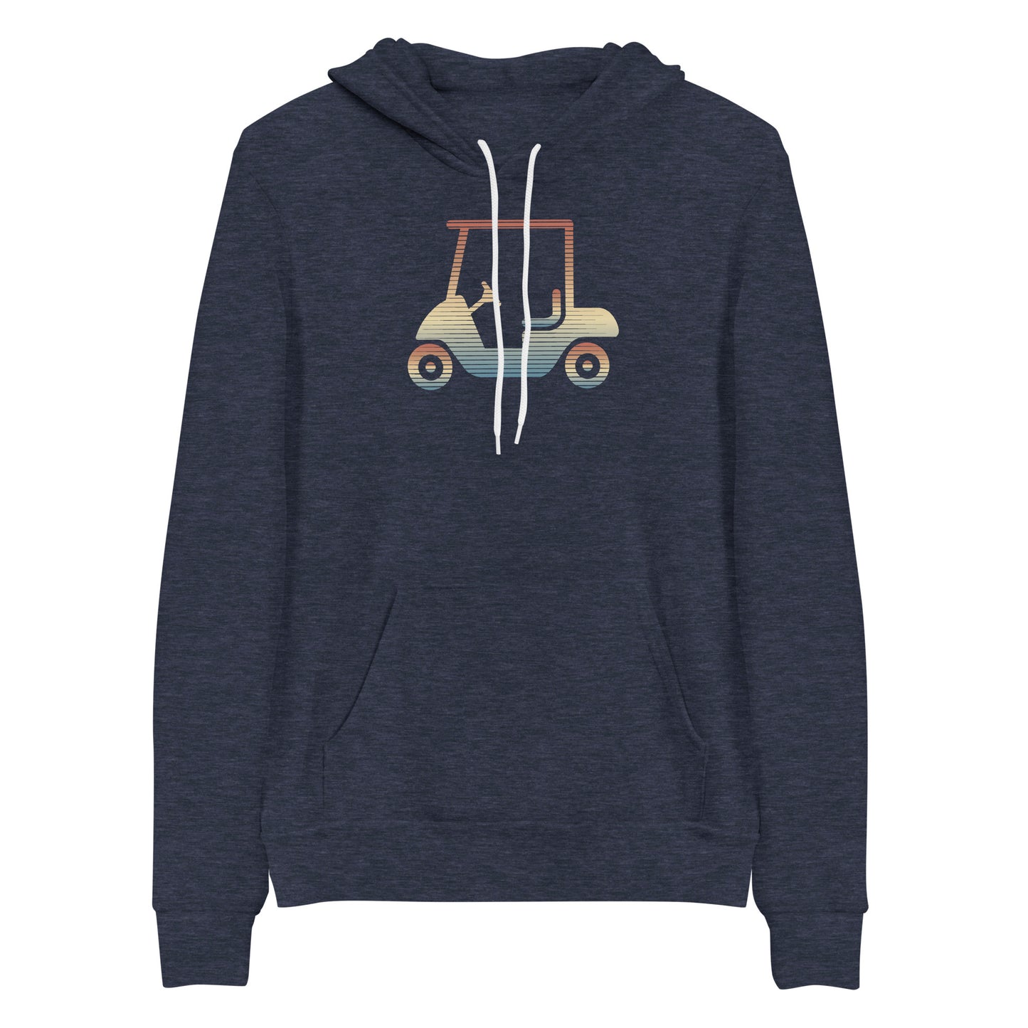 Sunset Golf Cart Unisex Hoodie