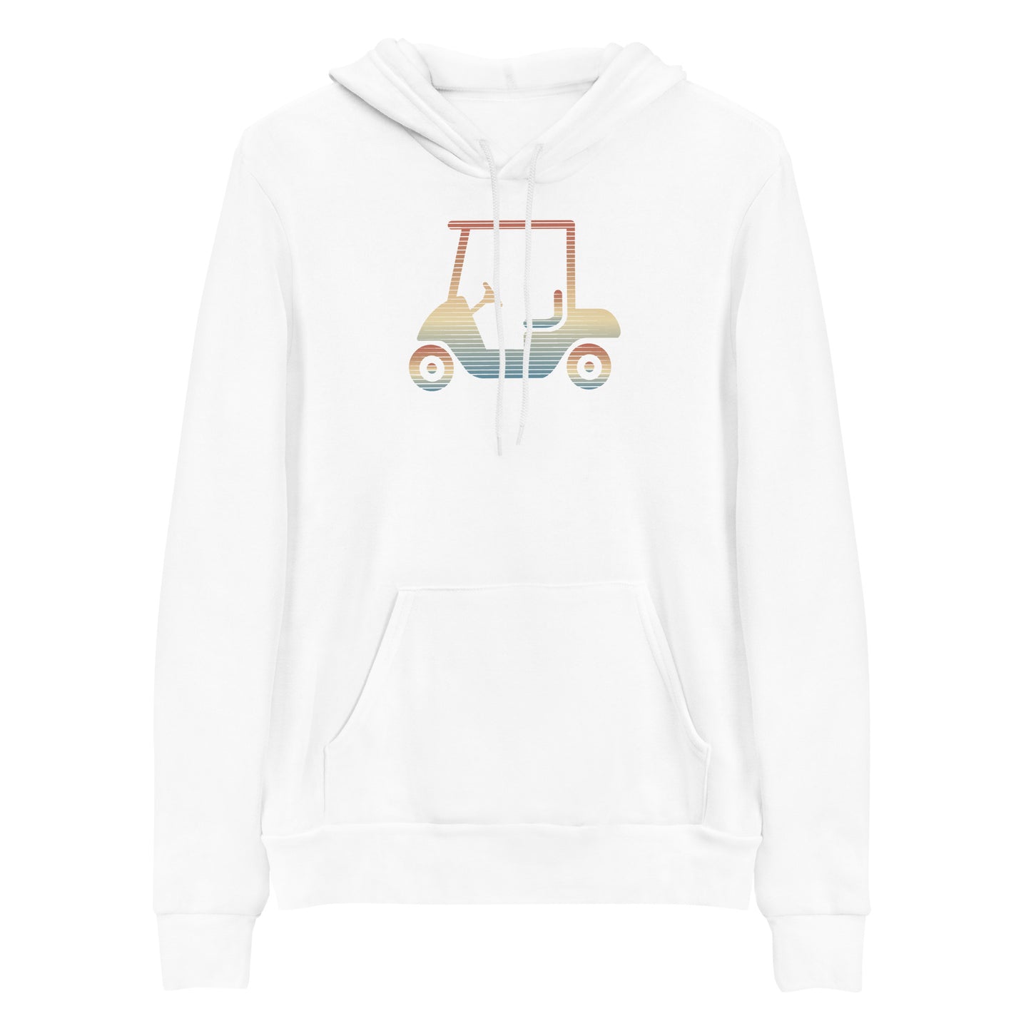 Sunset Golf Cart Unisex Hoodie