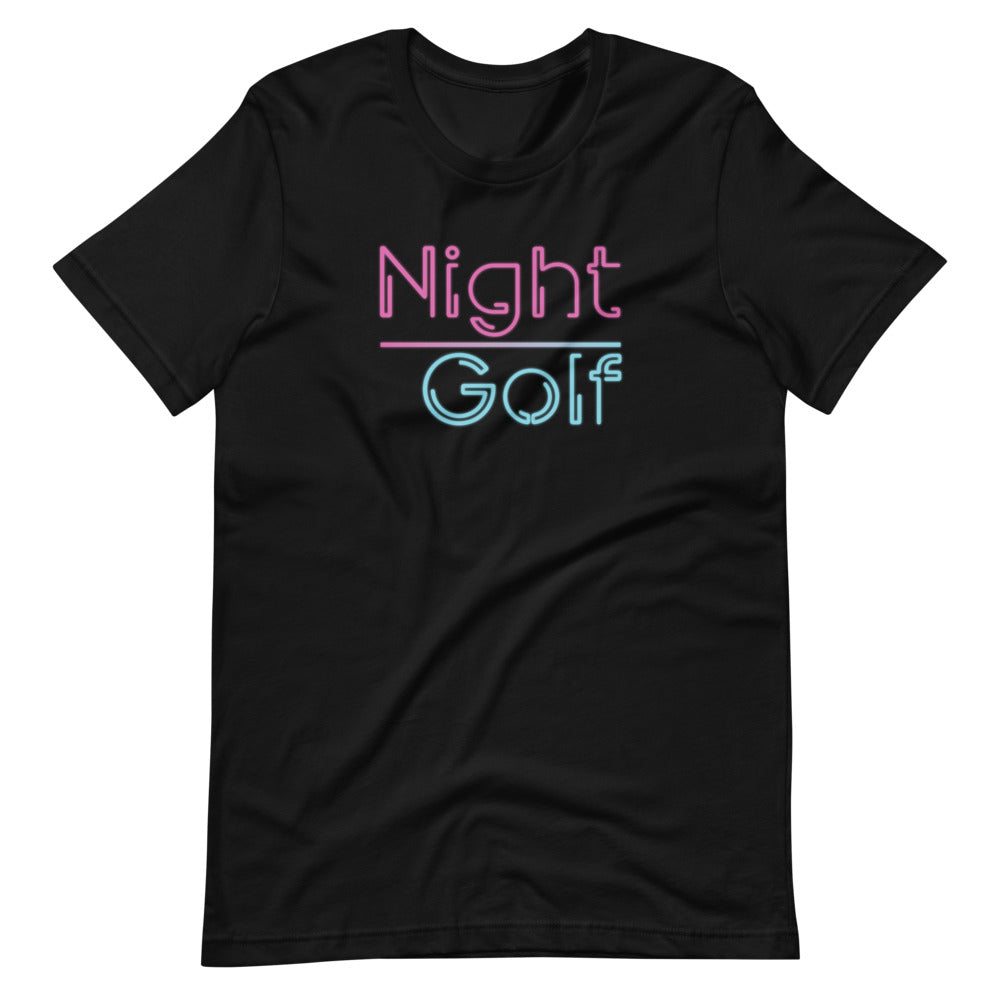 Night Golf Short-Sleeve Unisex T-Shirt