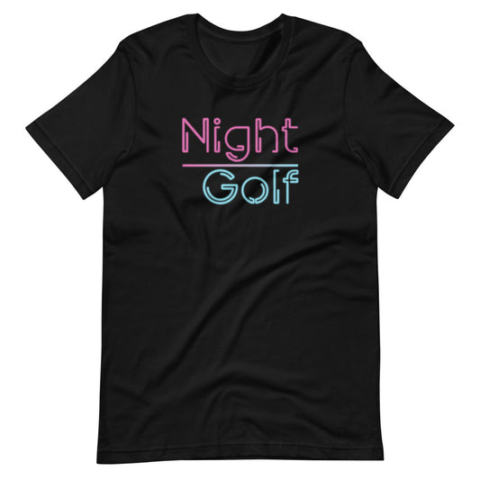 Night Golf Short-Sleeve Unisex T-Shirt