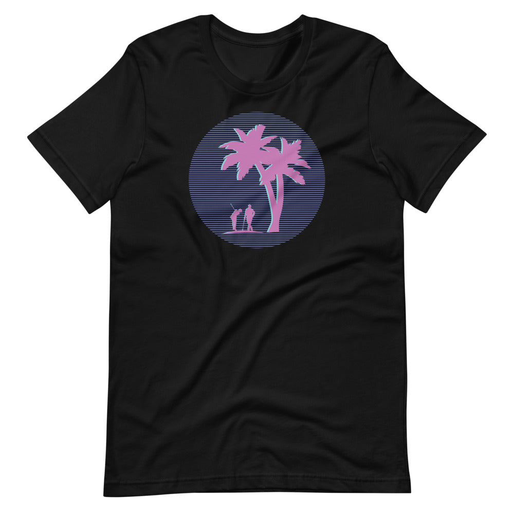 80's Palm Short-Sleeve Unisex T-Shirt