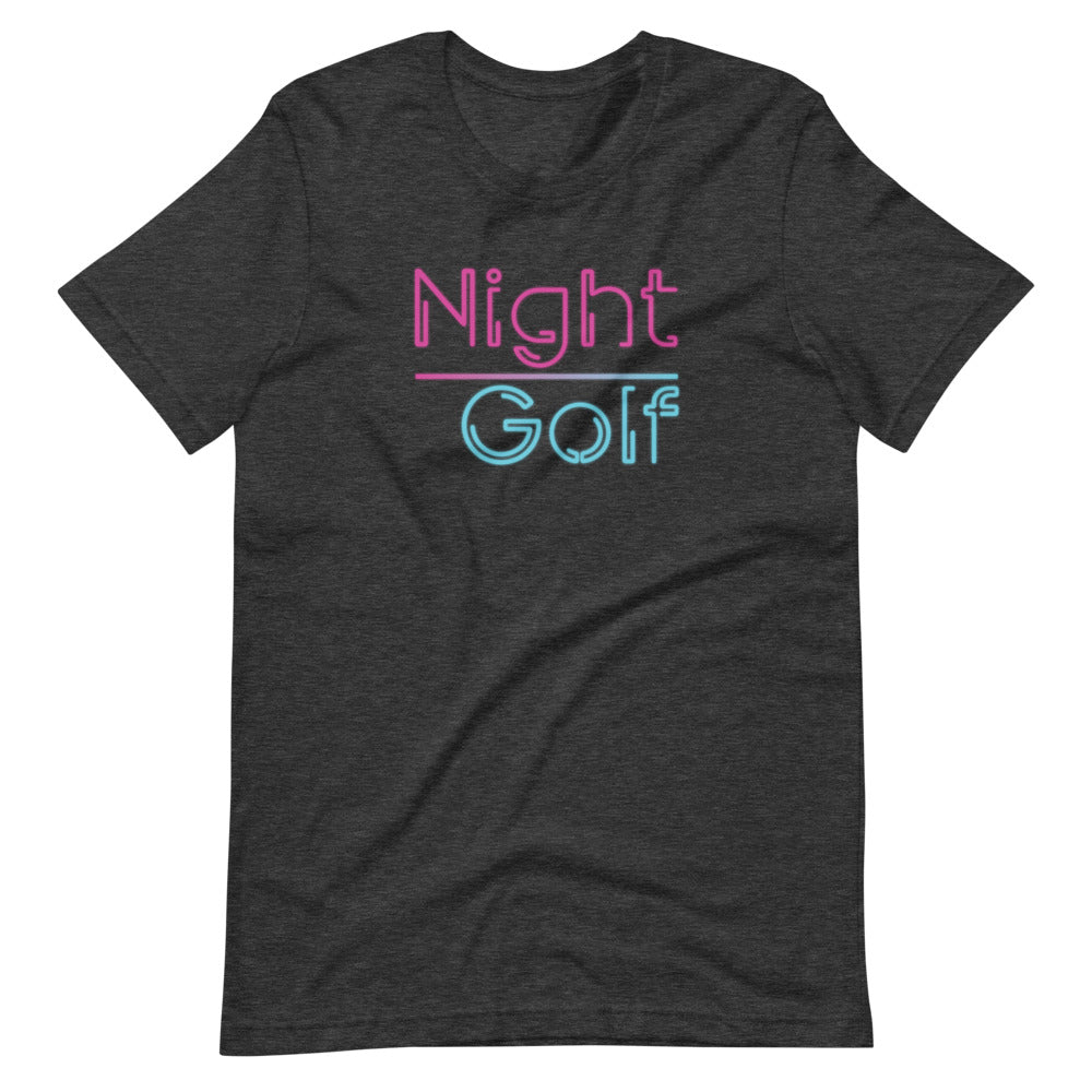 Night Golf Short-Sleeve Unisex T-Shirt