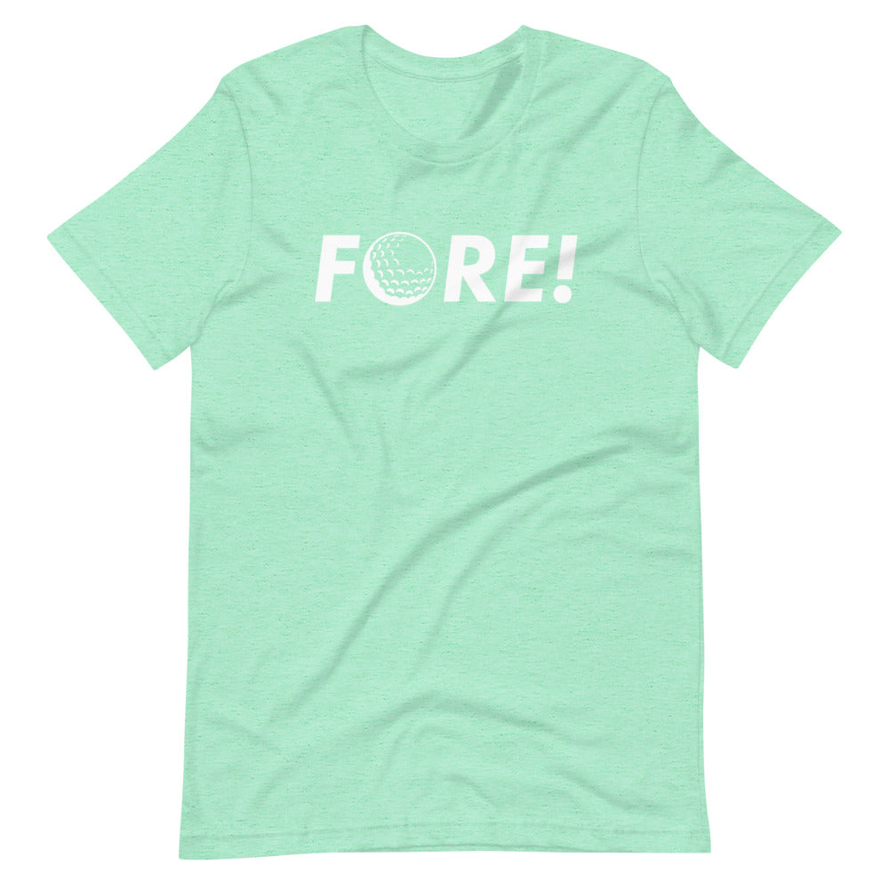 FORE! Unisex Short Sleeve T-Shirt