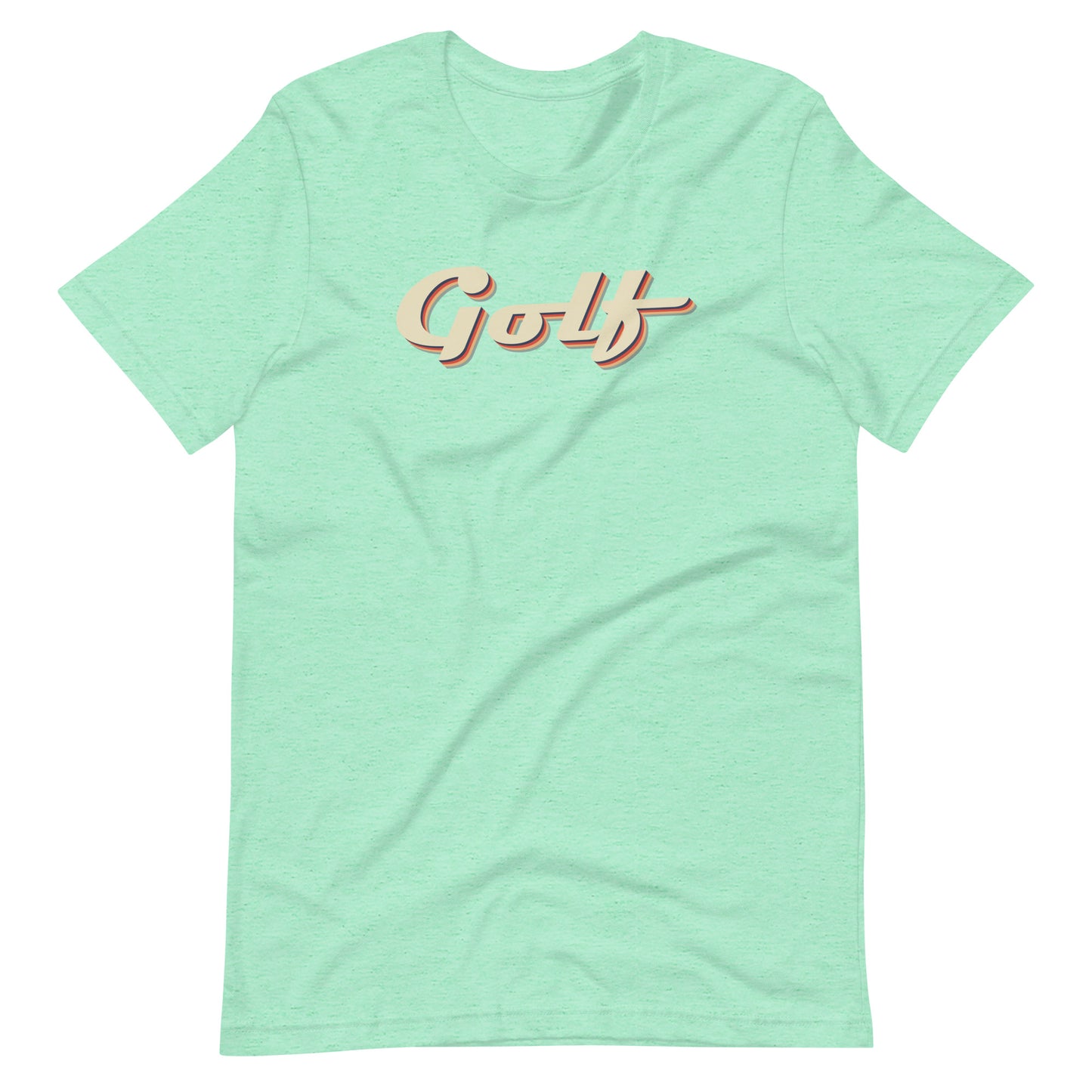 Retro Golf Short Sleeve Unisex T-Shirt