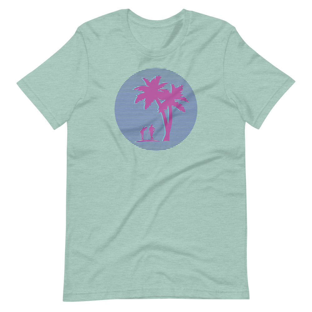 80's Palm Short-Sleeve Unisex T-Shirt