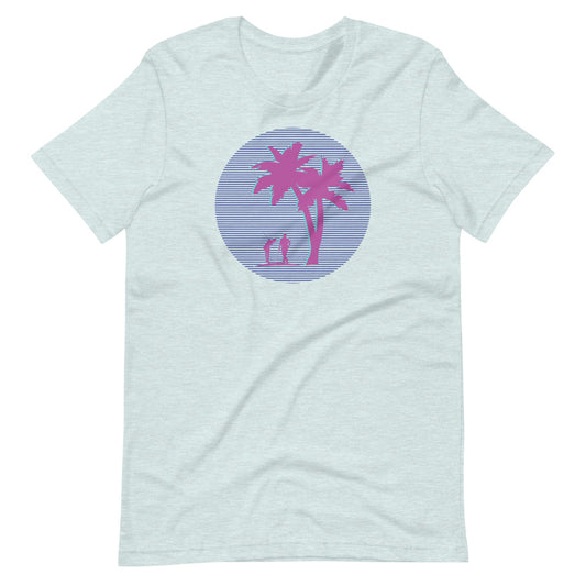 80's Palm Short-Sleeve Unisex T-Shirt