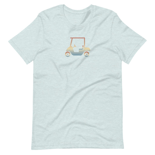 Sunset Golf Cart Unisex T-Shirt