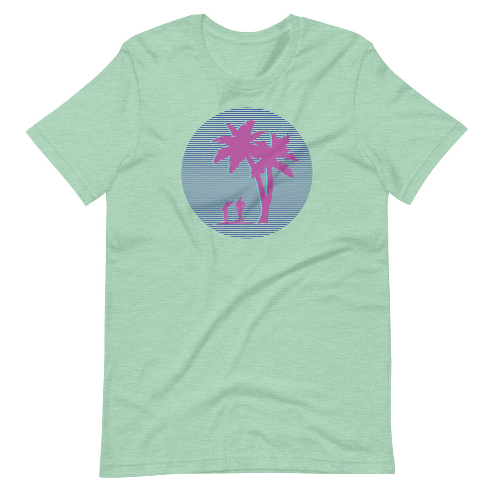 80's Palm Short-Sleeve Unisex T-Shirt