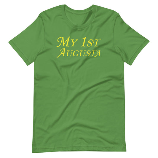 My First Augusta Short-Sleeve Unisex T-Shirt