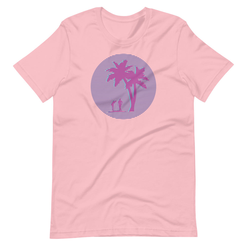 80's Palm Short-Sleeve Unisex T-Shirt