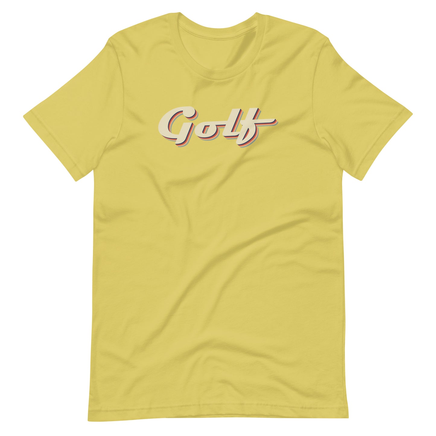 Retro Golf Short Sleeve Unisex T-Shirt