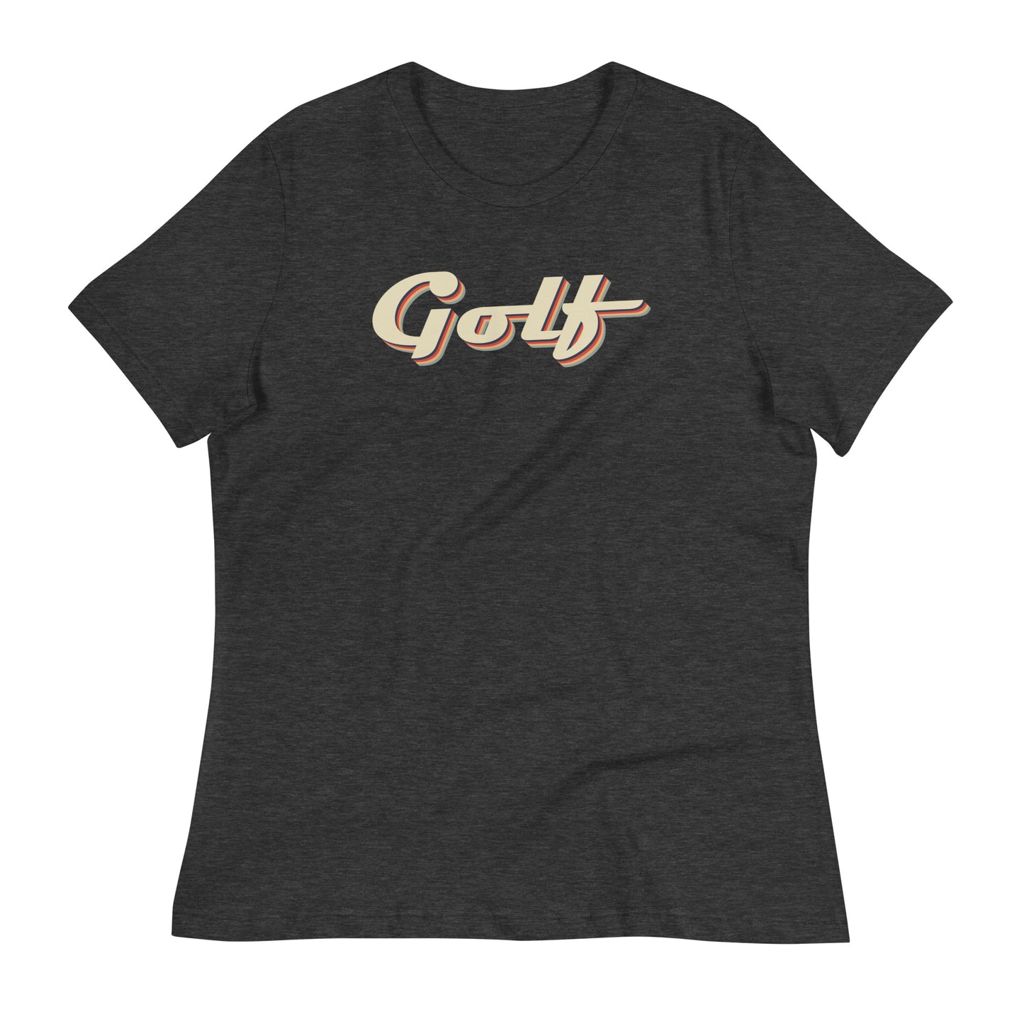 Women's Retro Golf Short Sleeve T-Shirt