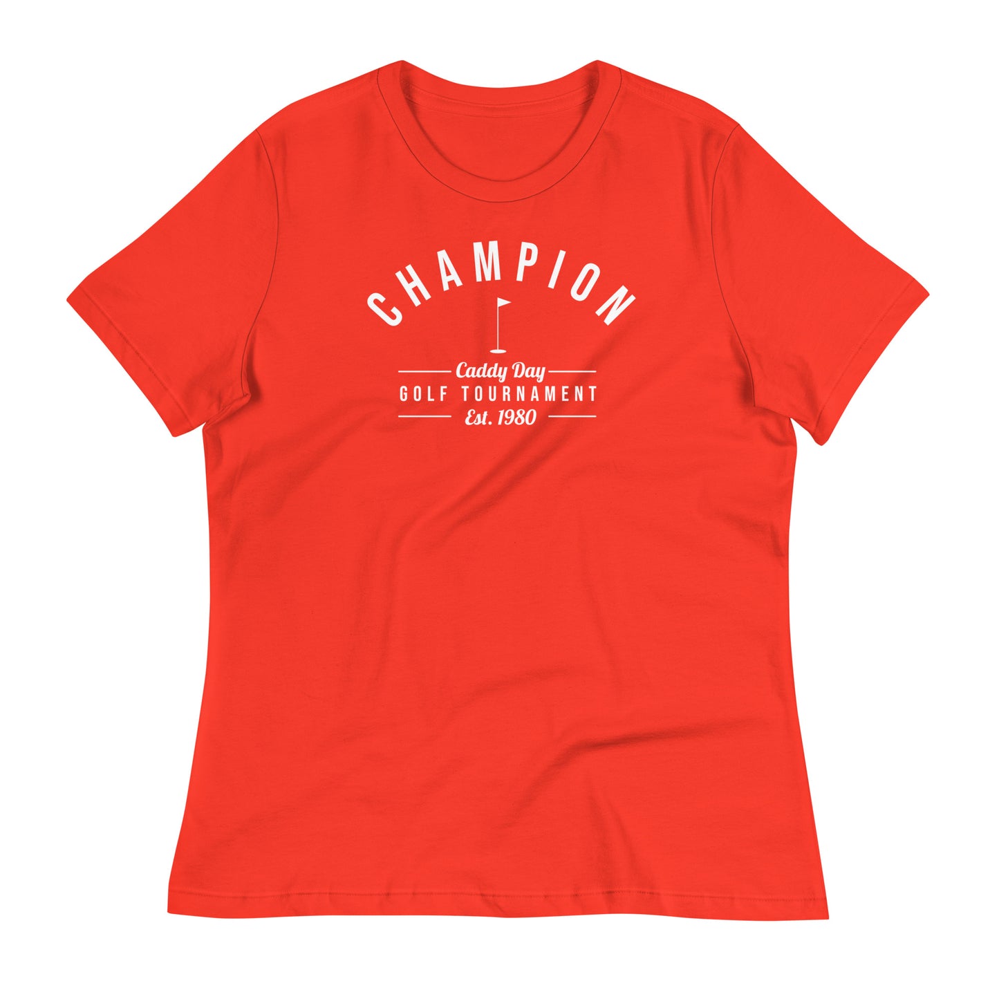 Caddy Day Champion Women's Relaxed T-Shirt